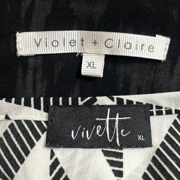 Summer Blouses Women's Size XL Lot of 4 - Picture 6 of 7